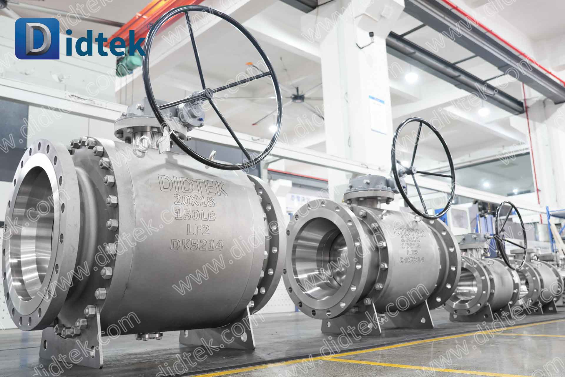 B-58 DIDTEKFTBV-LF2+Inconel 625 Overlay Dengan Bola Trunnion Segel Bibir PTFE Elgiloy