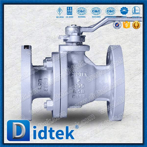 2pc LCB Flanged Ball Valve dengan tuas dioperasikan