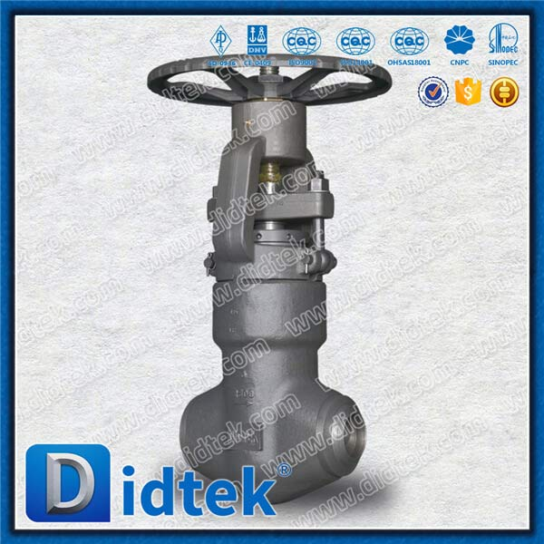 Tekanan tinggi bahan f22 trim penuh stl bw ujung globe valve