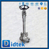 Ujung Las Butt Globe Valve Kriogenik