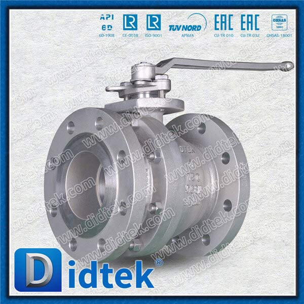 CG8M SS317 Peek Seat Rf 4 '' Floating Ball Valve