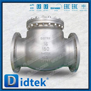 S32760 6A 16 '' GLANGED FULL FULL OPENABLE Renewable Seat Horizontal Swing Check Valve