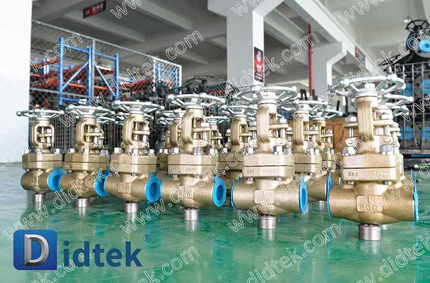 Didtek C95800 Aluminium Bronze Forged Gate Valves