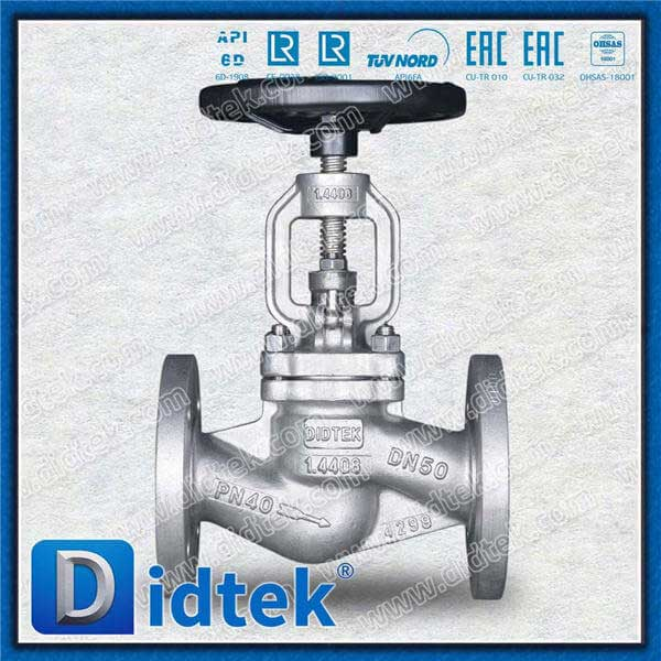 DIN Standar Flange Globe Check Valve