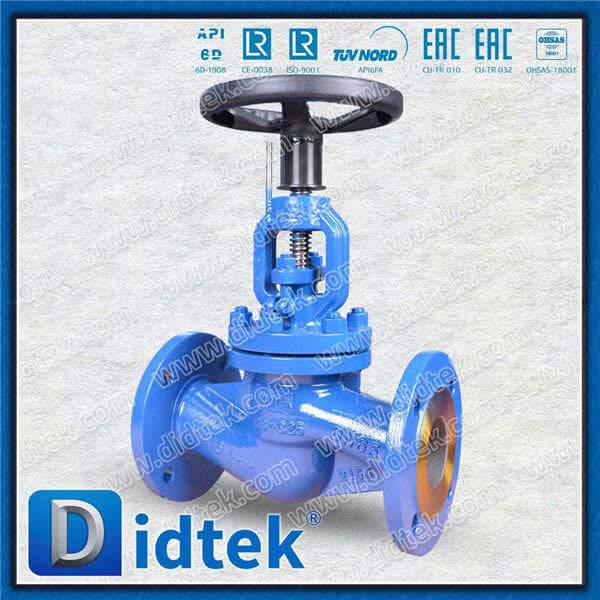 Indikator Posisi Trim SS13Cr Pengatur Disc Globe Valve