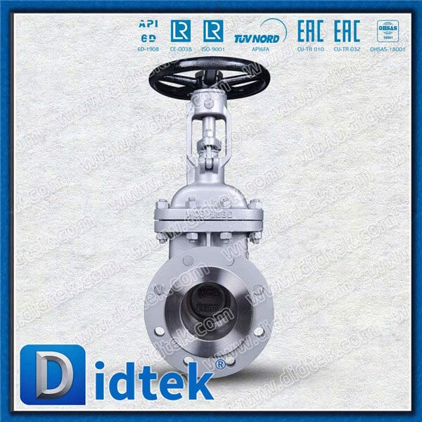 Cast Steel 4 'WCB Roda Tangan Flange Valve