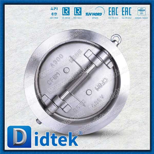 STL Seal Seal Hard Dual Plate Wafer Check Valve