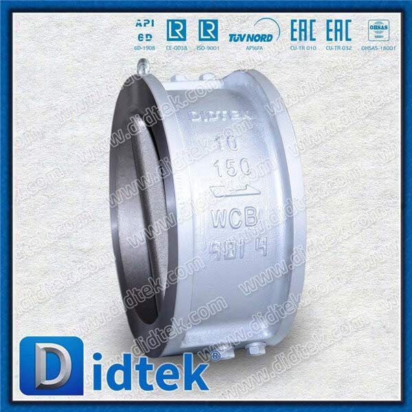 A182 F316 Seats Wafer Tipe Disc Valve