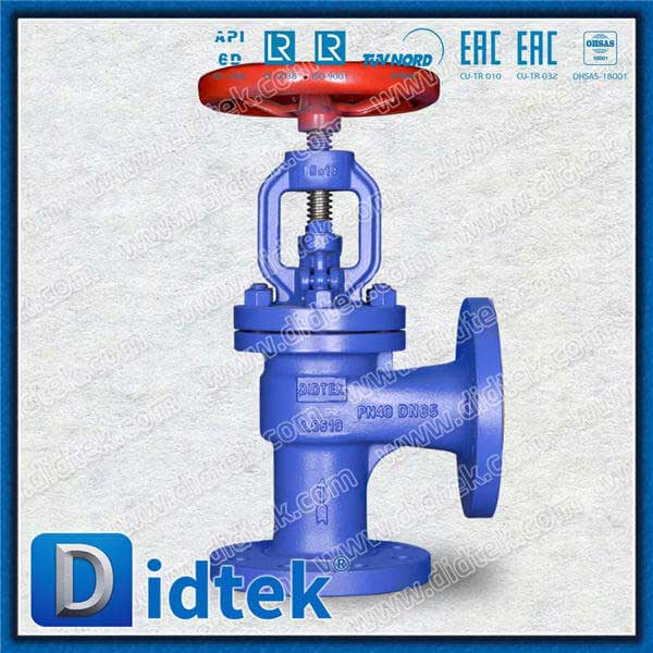 1.0619 SS304 Spring Angle Globe Check Valve