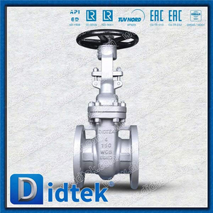 Cast Steel 4 'WCB Roda Tangan Flange Valve