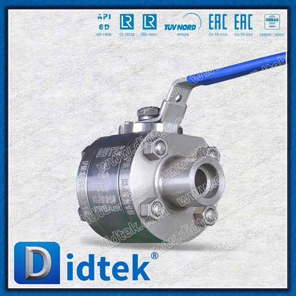 F53 Super Duplex Resist Corosion SeaWater SW Forged Ball Valve