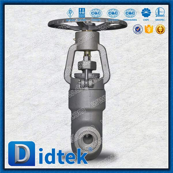 Tekanan tinggi bahan f22 trim penuh stl bw ujung globe valve