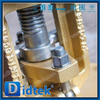 Katup Globe Sudut Perunggu Batang Alunimion Monel K500