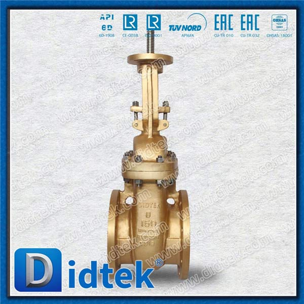 CUSN10ZN2 Alunimion Bronze Sea Water Gate Valve