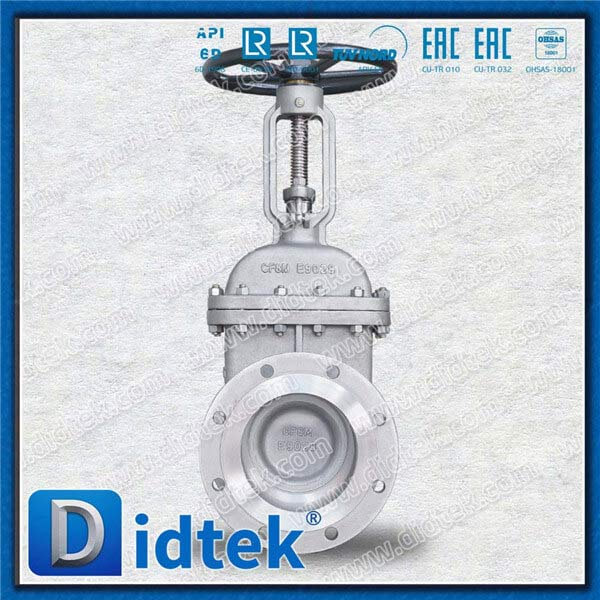 CF8M Bonnet Bonnet Gate Valve Handwheel