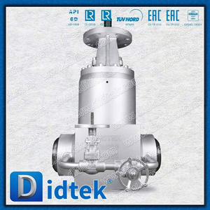 F91 Forged Steel Butt Welded Gate Valve dengan Bypass