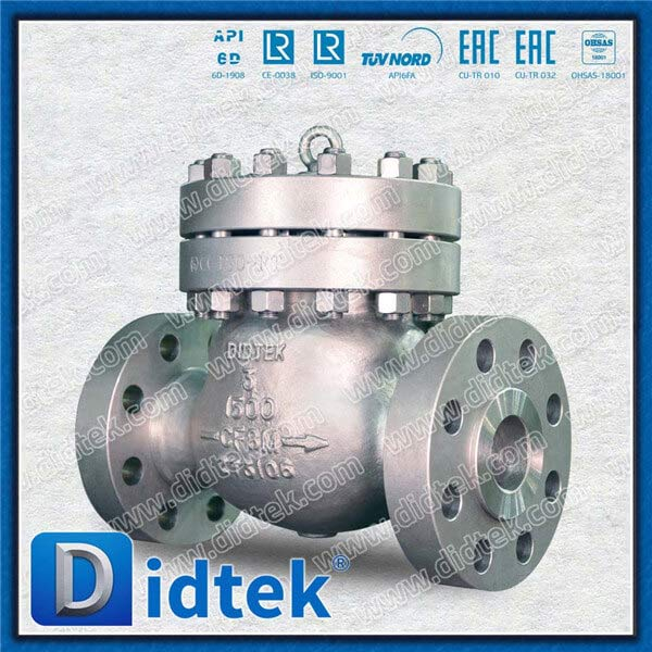 Katup Periksa Tekanan Tinggi 3 inci 1500lLB INOX CF8M