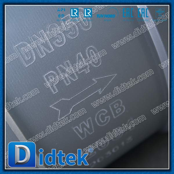 WCB DN350 PN40 Tipe Pengangkatan Plat Tunggal Katup Periksa Wafer