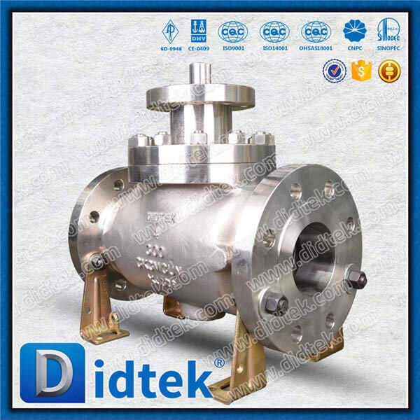 Nikel dan Nikel Paduan Casting Top Entry Ball Valve