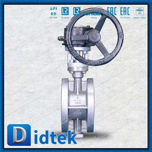 RTFE Seat Alloy 20 Triple Offset Butterfly Valve