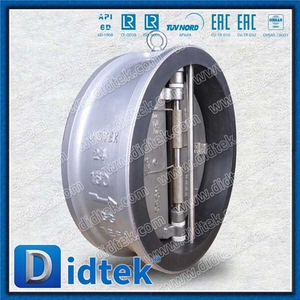 Lapisan Inner Industri EPDM 24inch 150lb Wafer Check Valve