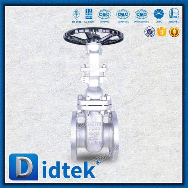 Din Gate Valve-DN80, CF8, Roda Tangan, Flensa