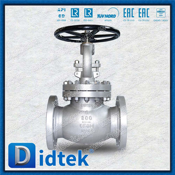 Industri Kimia SS CF8M 316 Roda Tangan Globe Valve