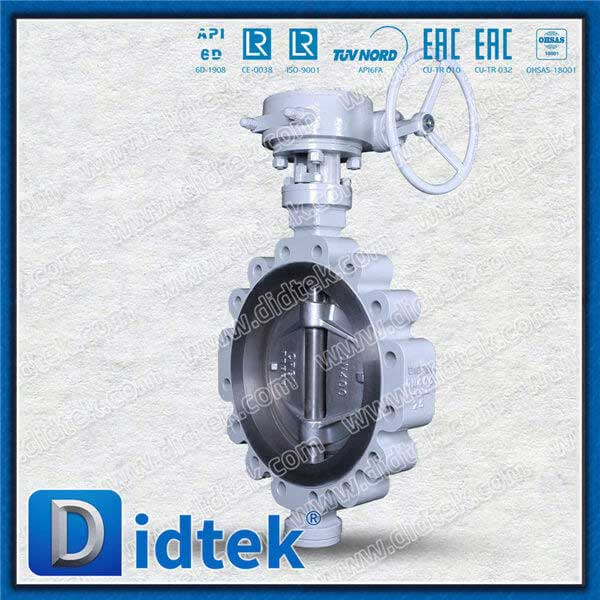 CF8M Triple Offset Lug Butterfly Valve