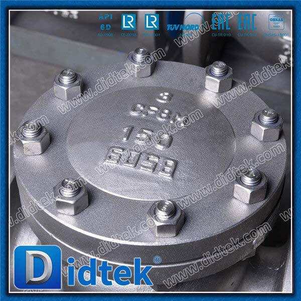 Cryogenic Stainless Steel CF8M Non Return Valve untuk Proyek Rusia