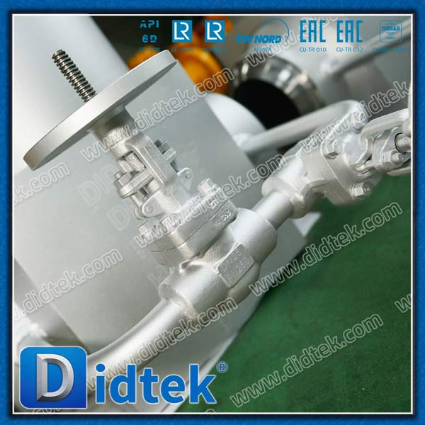 F91 Forged Steel Butt Welded Gate Valve dengan Bypass