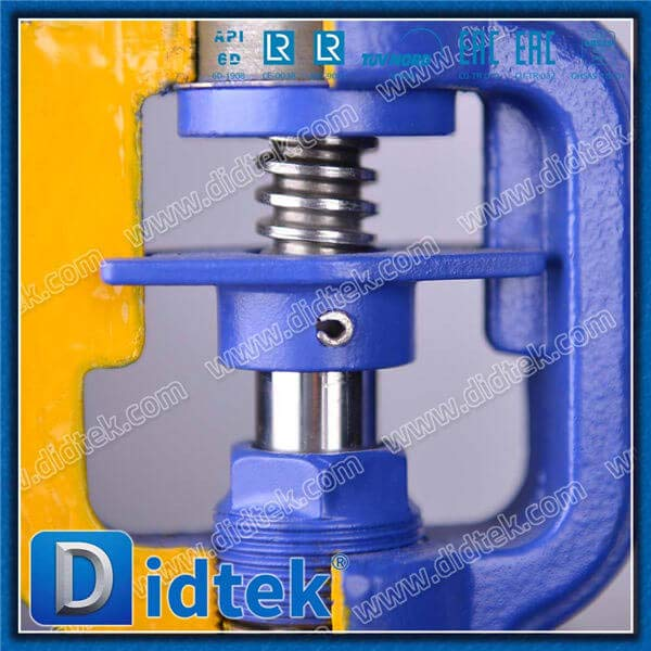 Din Bellow Globe Valve-DN50 1.0619 Flange Roda Tangan