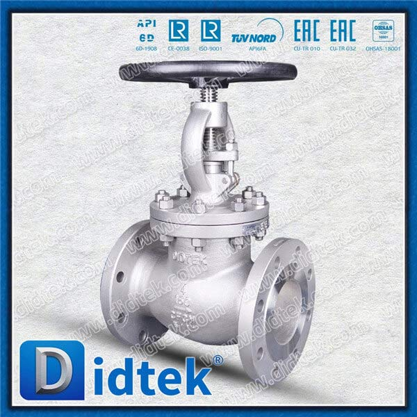 Katup Globe Turbin Gas SS316L CF3M