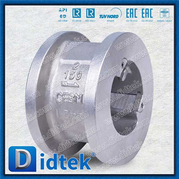 Titling Disc Tipe Retainerless Wafer Check Valve