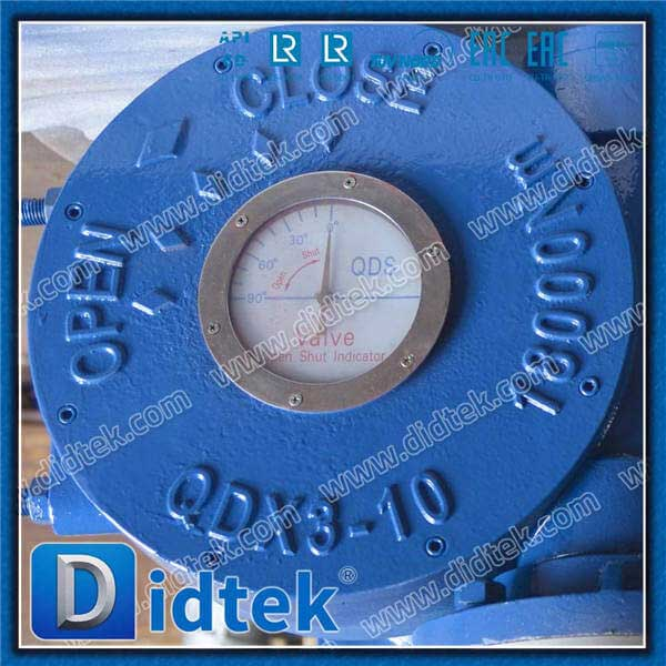 Torsi rendah 380V Elecctric Triple Offset Flange Butterfly Valve