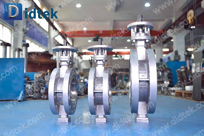 Didtek CN7M Triple Offset Butterfly Valve