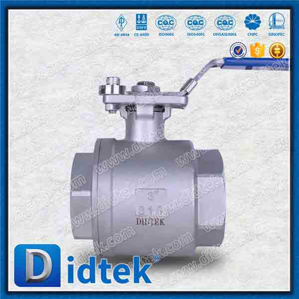 BSPP mengakhiri 2pc Ball Valve