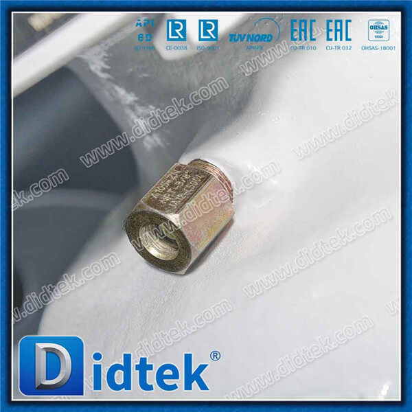 API 6D Flanged 6 '1500lb Tekanan Terbalik Balance Valve Plugs Lubricated