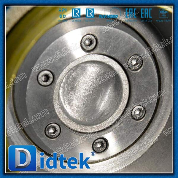 Triple Offset Butt Welded Butterfly Valve RT untuk BW End