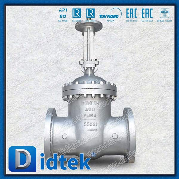 Tekanan Tinggi GOST 12815-80 Rusia Standar SS321 GATE VALVE