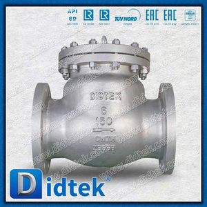 Industri 6 '' SS Cast Steel Flanged Swing Check Valve