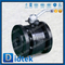 DIN Standard SS304 Trim Forged Ball Valve