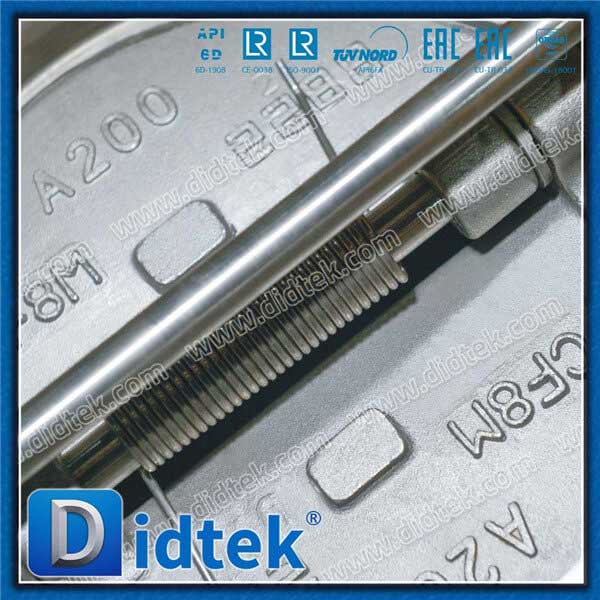 DN200 Stainless Steel Duo Plat Wafer Check Valve