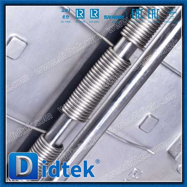 Duplex Steel 4A Seri B Flange Dual Plat Dual Wafer Check Valve