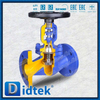 DIN Bellow Globe Valve-DN50 1.0619 Flensa Roda Tangan