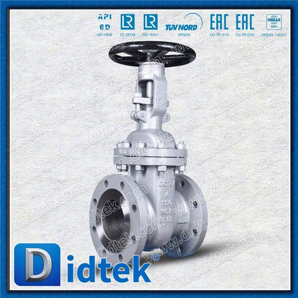 Cast Steel 4 'WCB Roda Tangan Flange Valve