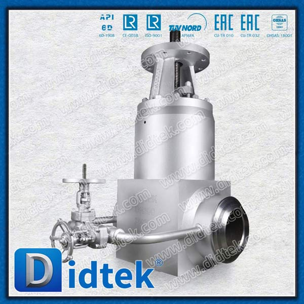 F91 Forged Steel Butt Welded Gate Valve dengan Bypass