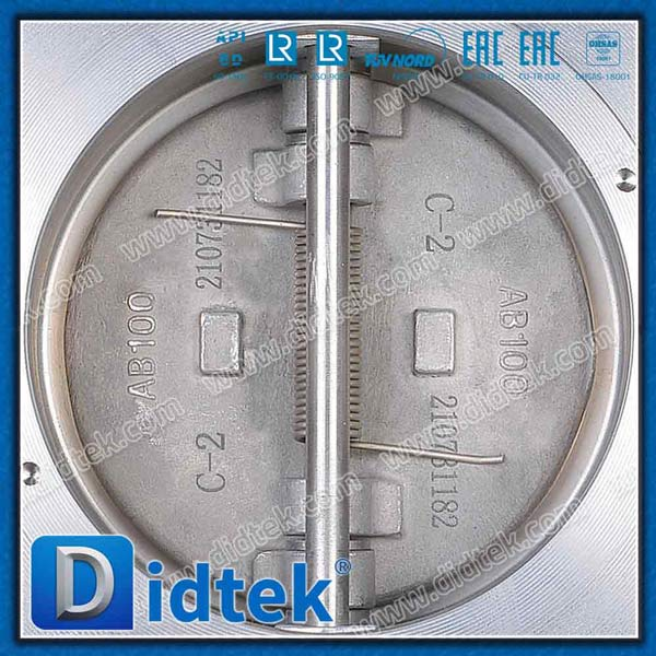 Retainerless F2 Forged Steel Wafer Dual Plate Check Valve