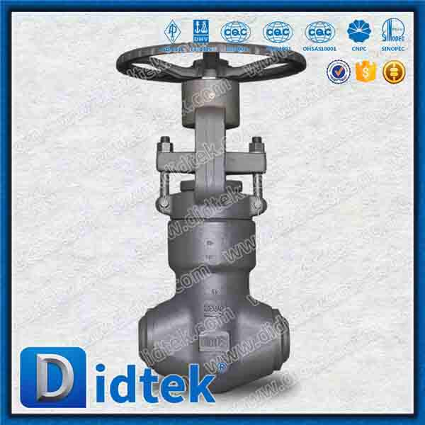 Tekanan tinggi bahan f22 trim penuh stl bw ujung globe valve