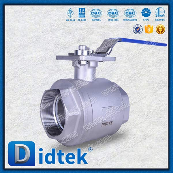 BSPP mengakhiri 2pc Ball Valve