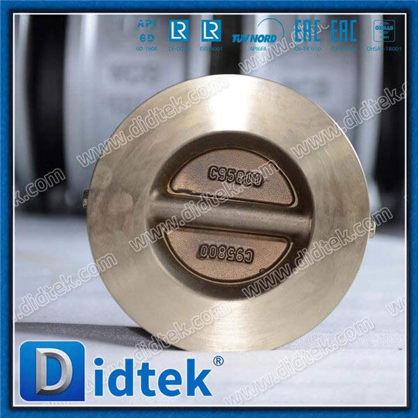 C95800 Dual Plate Wafer Check Valve